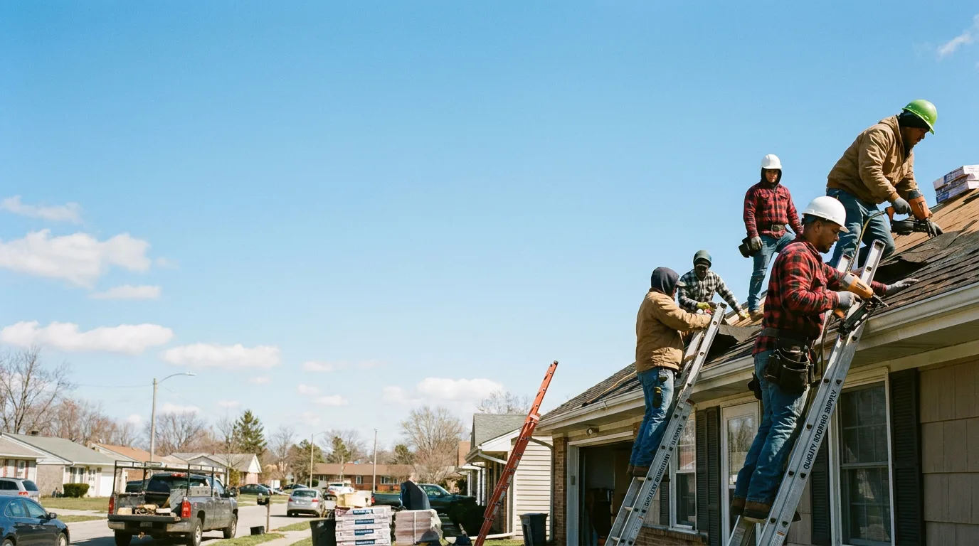 Roofing in Harmony, IN near me